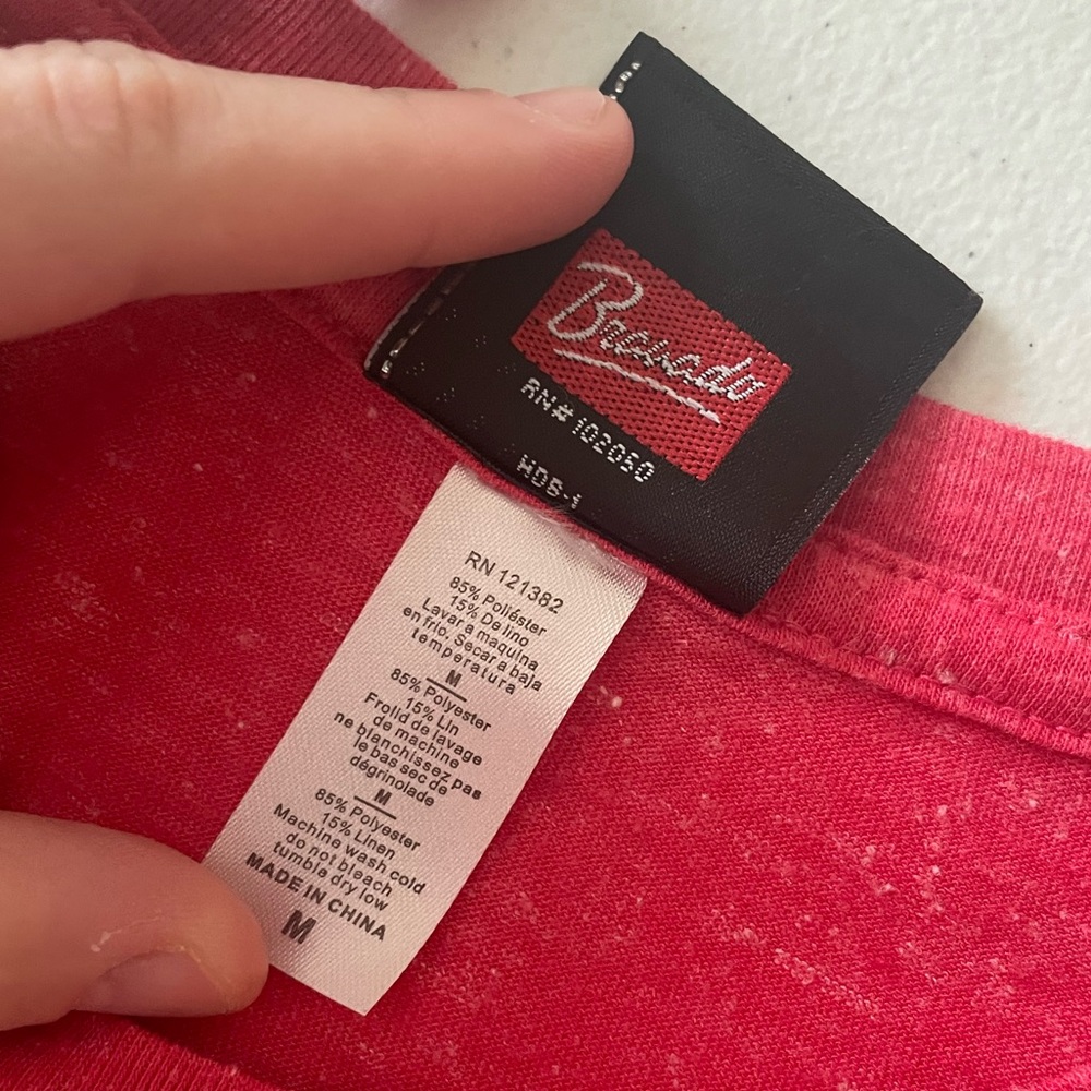 Rare Harley Davidson Mancuso Houston Texas Shirt Size Medium Red - Picture 10 of 13